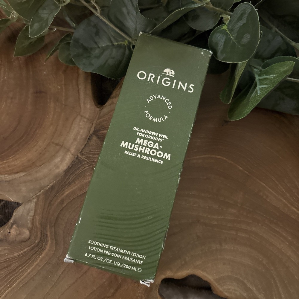 Origins Mega-Mushroom Relief & Resilience Soothing Treatment Lotion 6.7 oz New